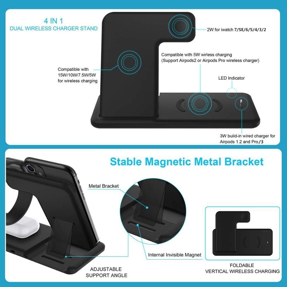 15W Fast Wireless Charger Stand - my LUX style