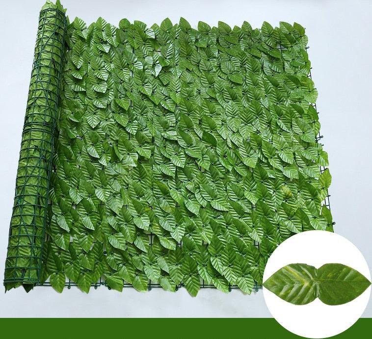 Artificial Ivy Hedge Green Leaf Fence - my LUX style