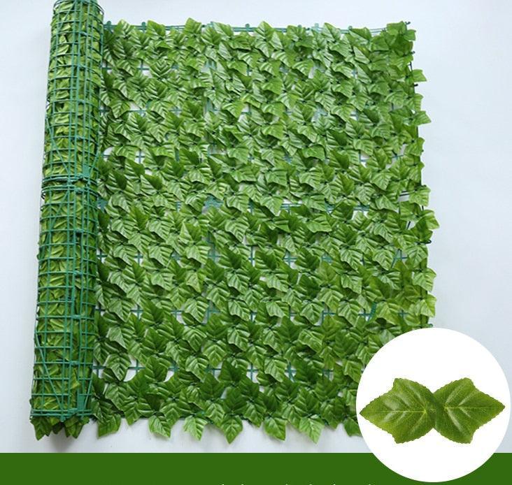 Artificial Ivy Hedge Green Leaf Fence - my LUX style
