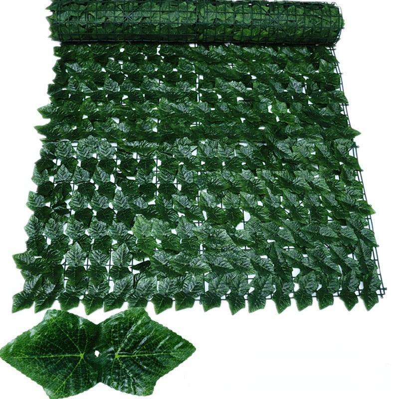 Artificial Ivy Hedge Green Leaf Fence - my LUX style