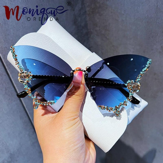 Diamond Butterfly Sunglasses - my LUX style