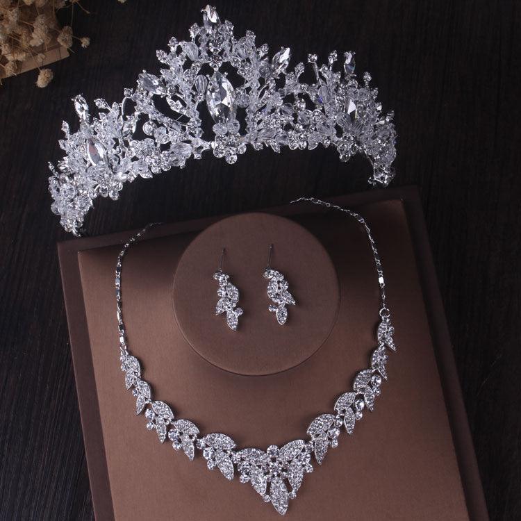 Gorgeous Silver Crystal Jewelry Sets - my LUX style