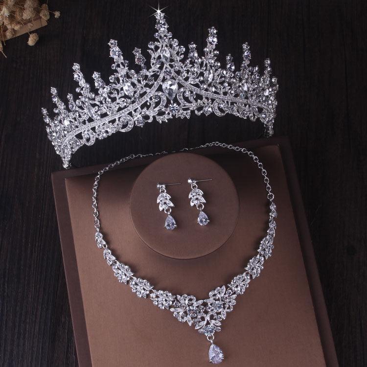 Gorgeous Silver Crystal Jewelry Sets - my LUX style