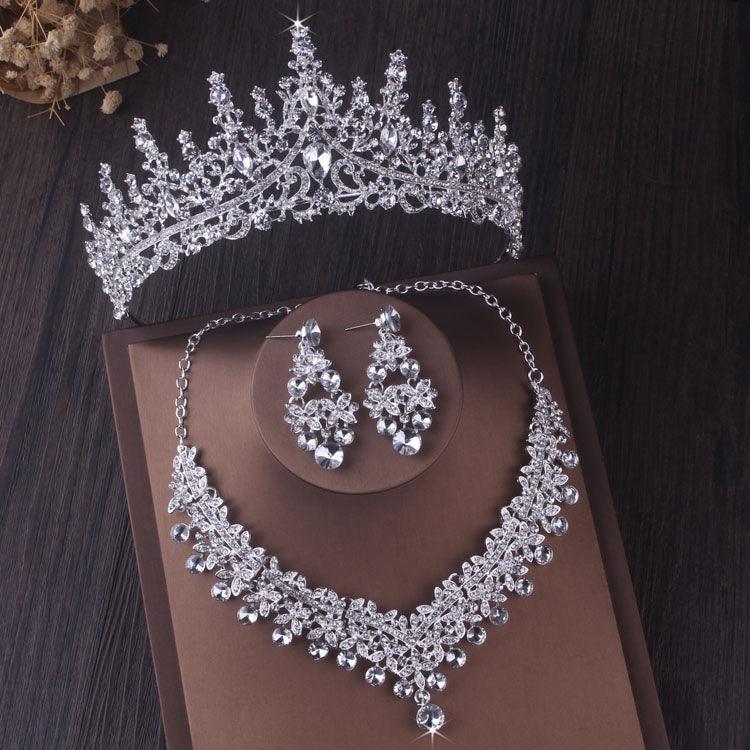 Gorgeous Silver Crystal Jewelry Sets - my LUX style