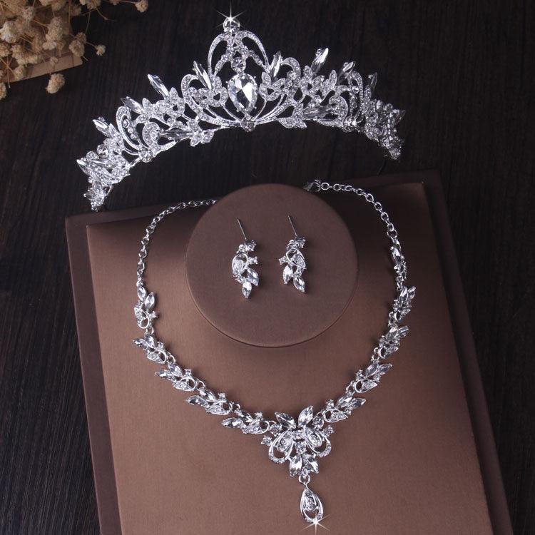 Gorgeous Silver Crystal Jewelry Sets - my LUX style