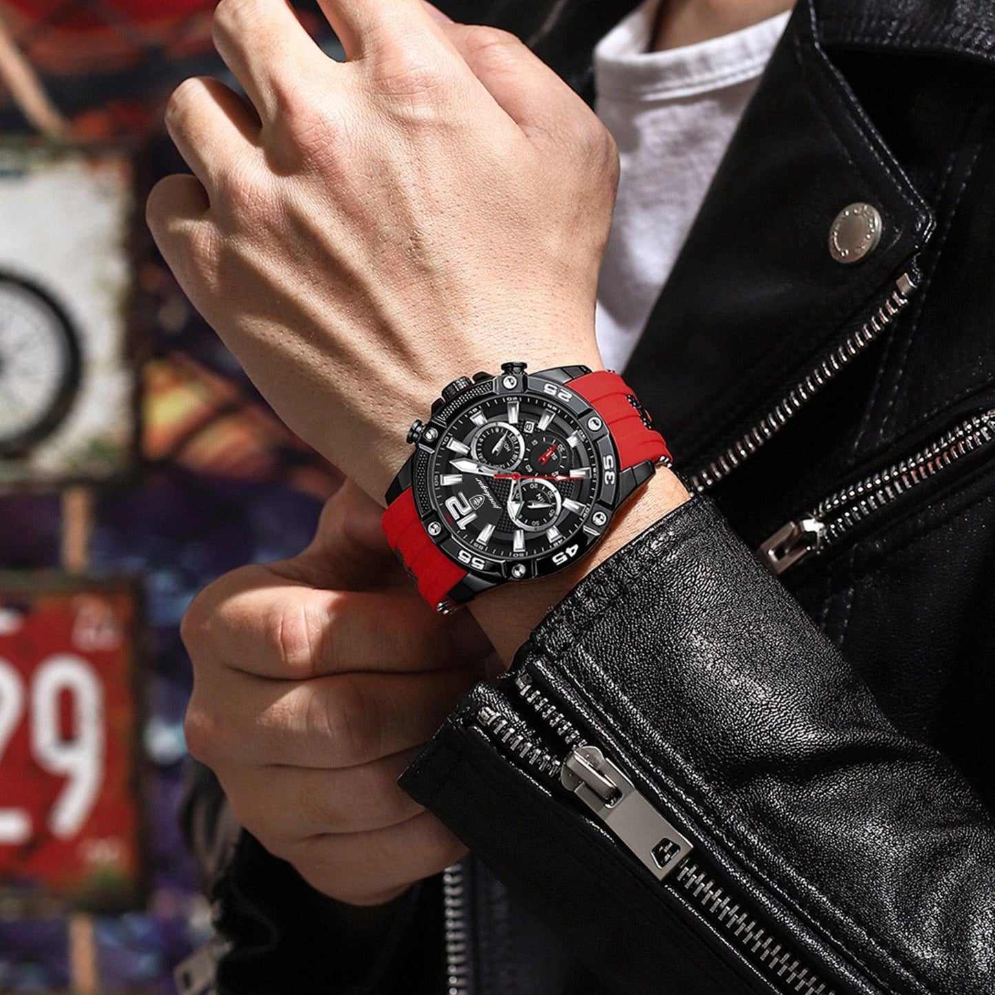 Luxury Waterproof Luminous Wristwatch - my LUX style