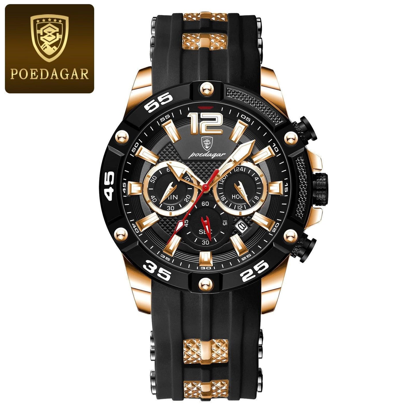 Luxury Waterproof Luminous Wristwatch - my LUX style