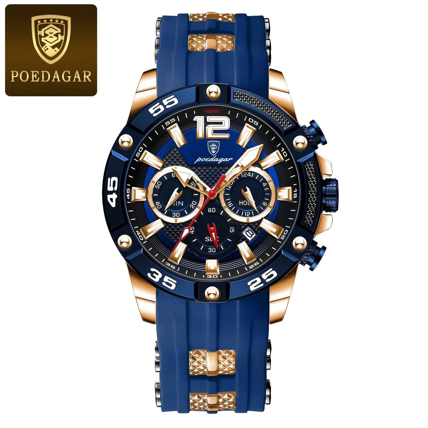 Luxury Waterproof Luminous Wristwatch - my LUX style