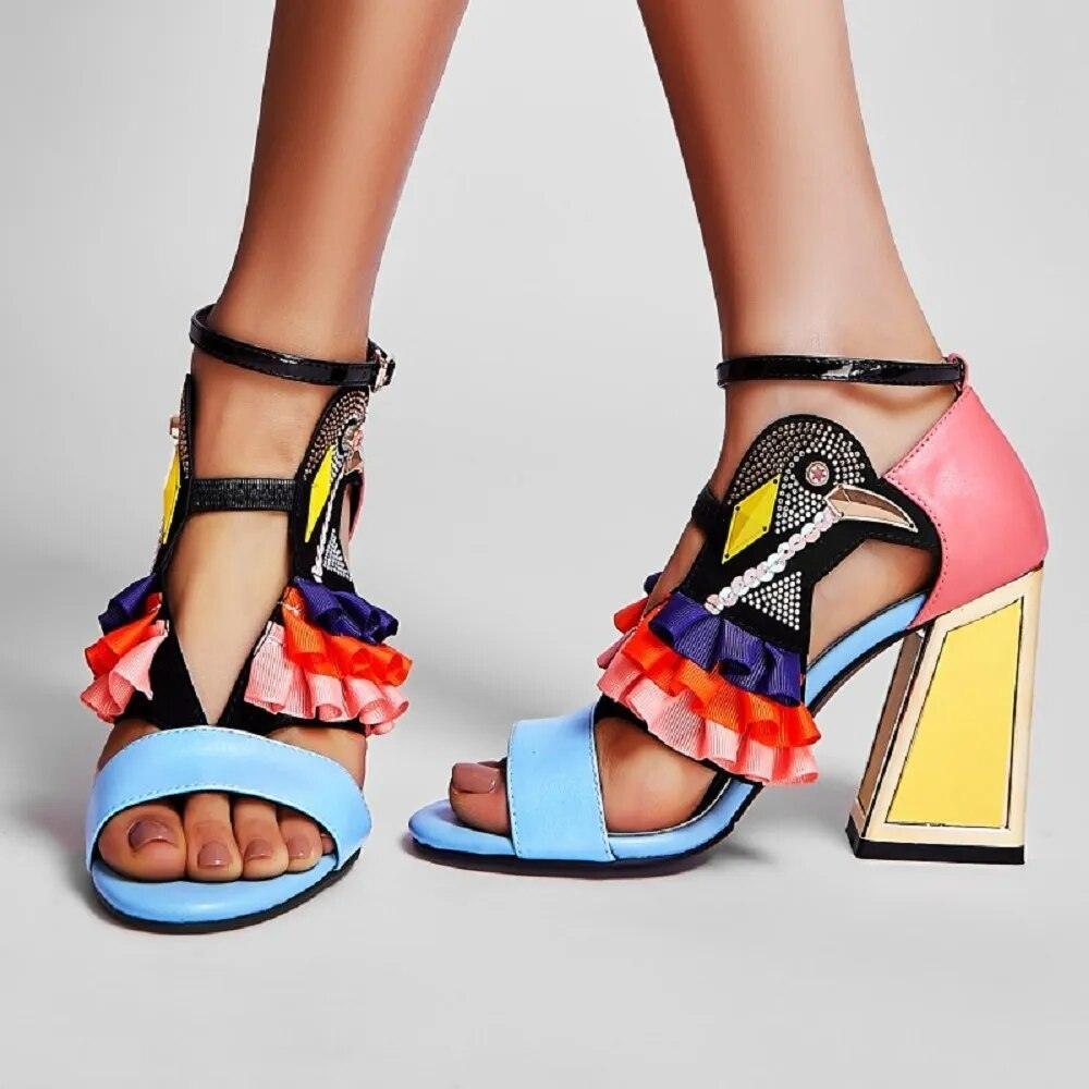 Summer Heel Sandalas - my LUX style