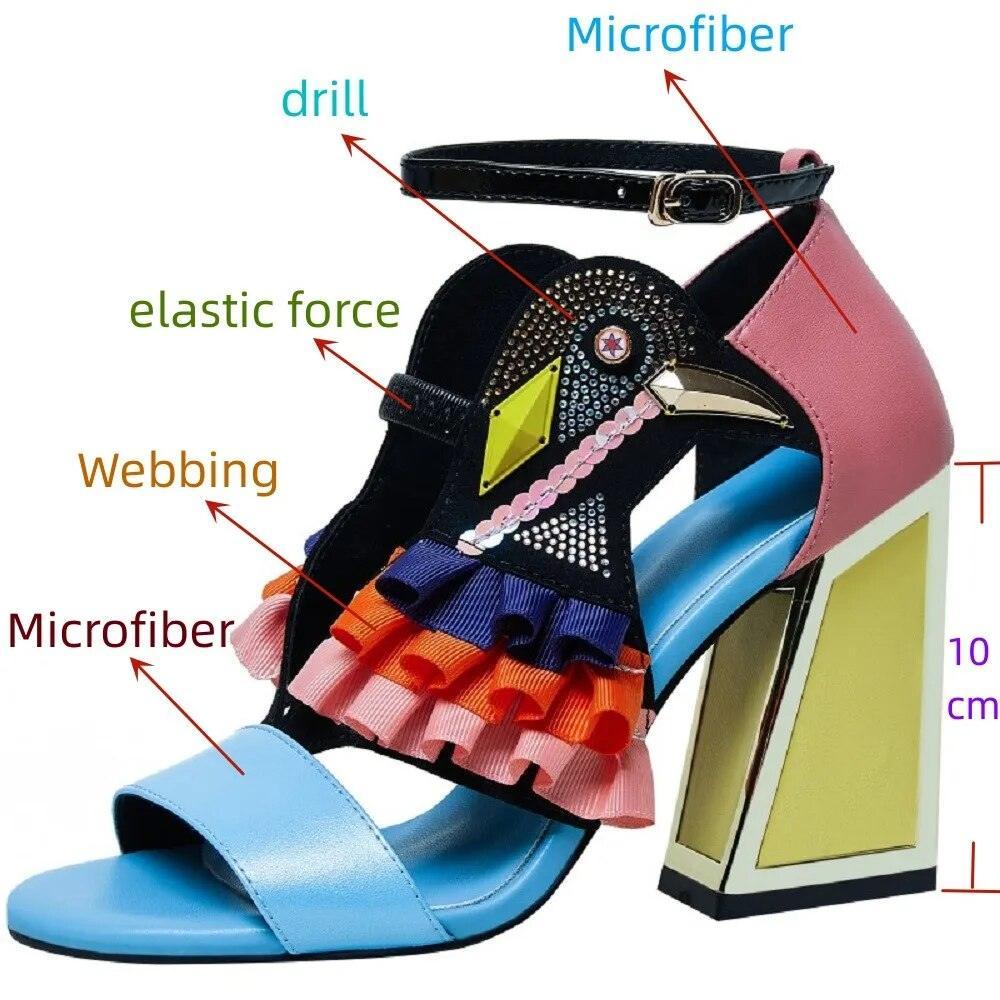 Summer Heel Sandalas - my LUX style