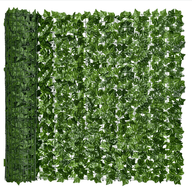 Artificial Ivy Hedge Green Leaf Fence - my LUX style