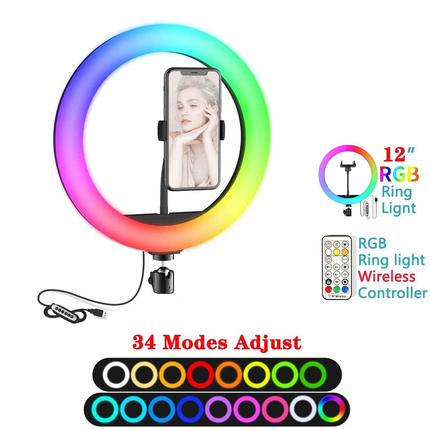 12" Selfie Ring Light - my LUX style