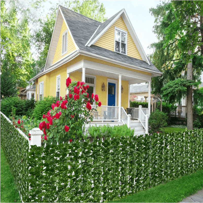 Artificial Ivy Hedge Green Leaf Fence - my LUX style