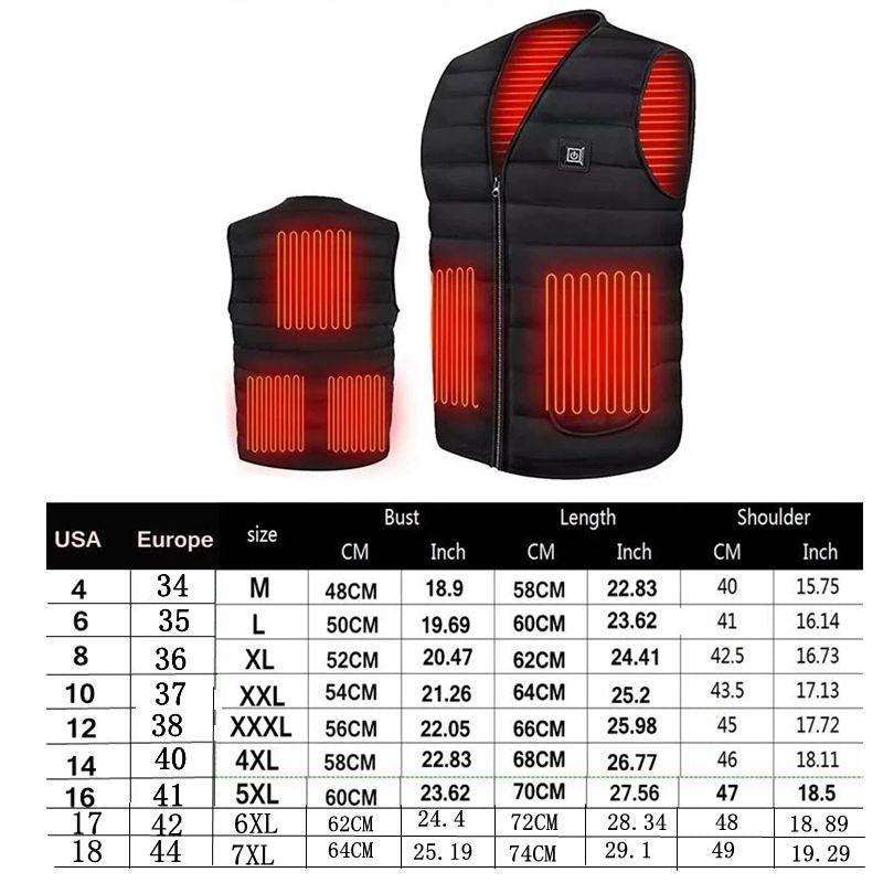 Autumn/Winter Smart Heating Vest - my LUX style