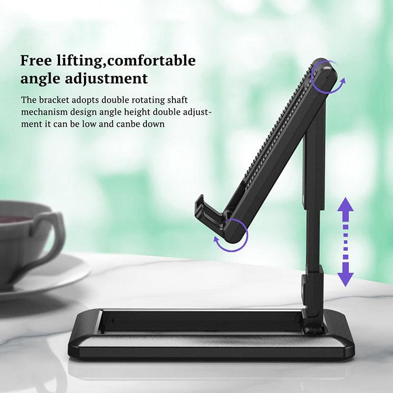 Foldable Tablet Adjustable Desk Stand - my LUX style