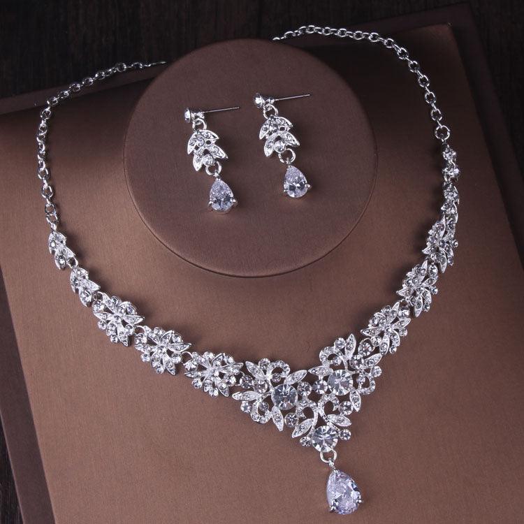 Gorgeous Silver Crystal Jewelry Sets - my LUX style