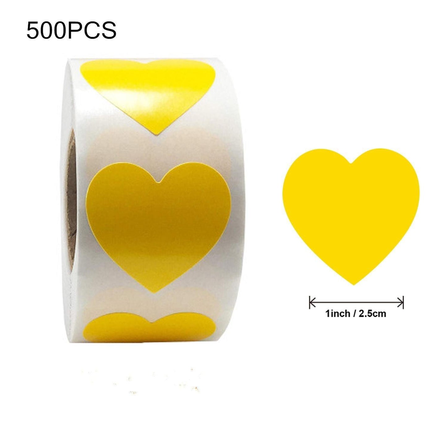 I LOVE YOU Heart Shape Sticker - my LUX style