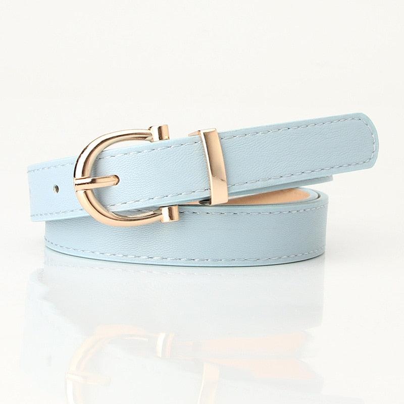 Leather Metal Buckle Belt - my LUX style