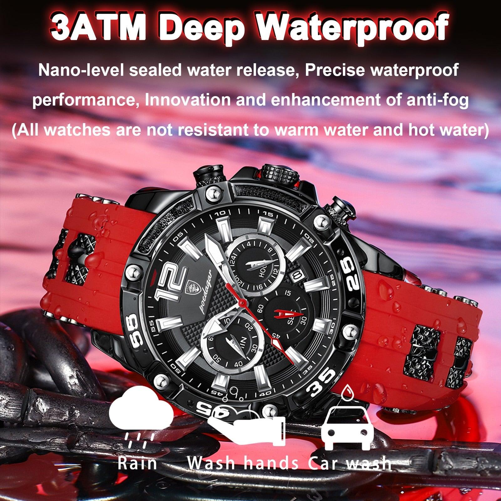 Luxury Waterproof Luminous Wristwatch - my LUX style