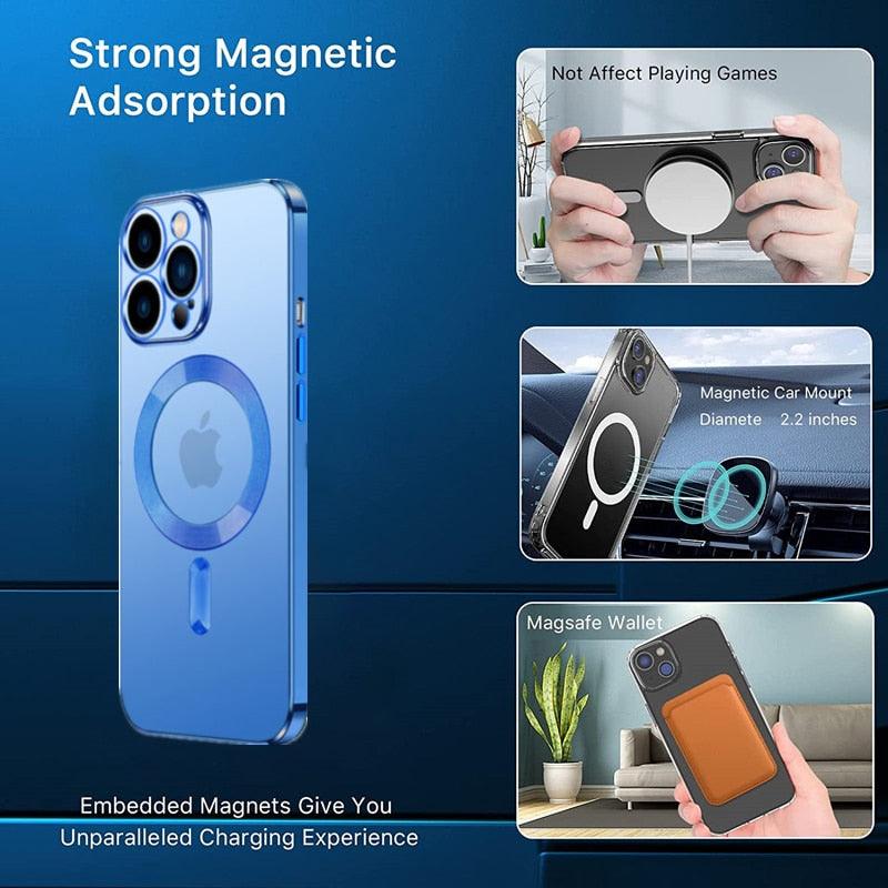 Magnetic iPhone Silicone Cover - my LUX style