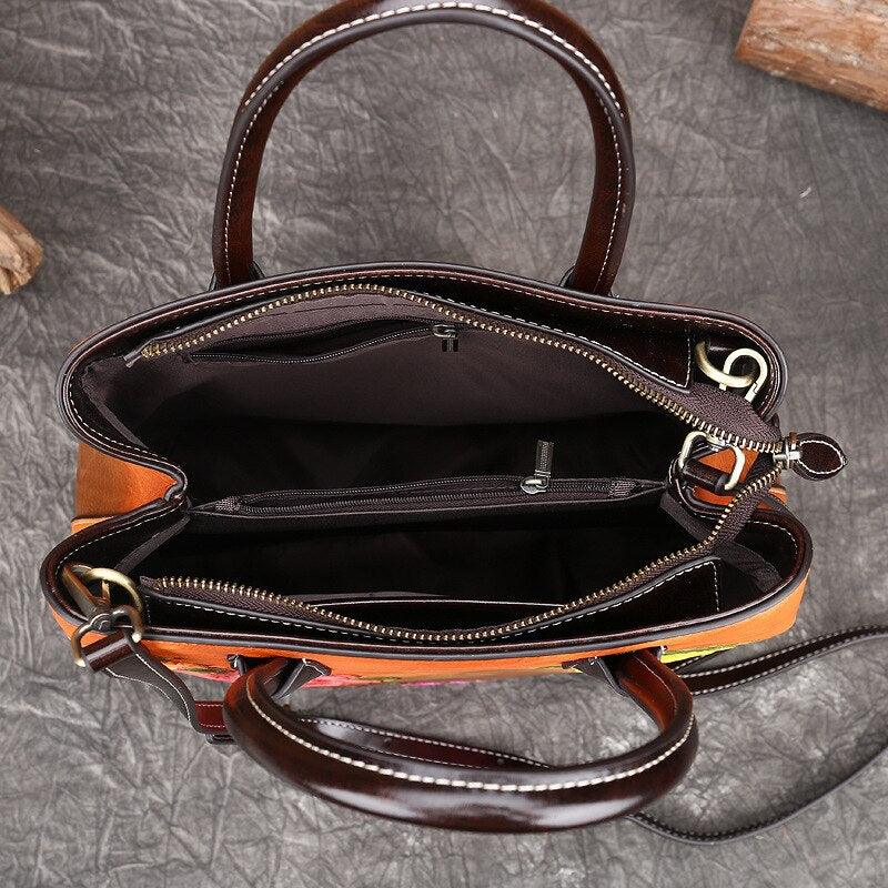 New Handmade Leather Handbag - my LUX style