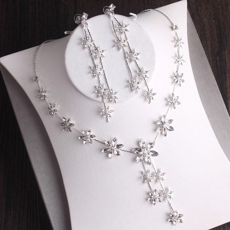 Silver Plated Crystal Jewelry Sets - my LUX style