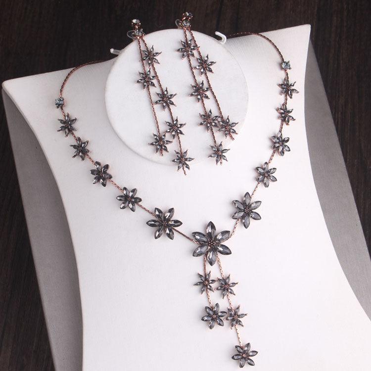 Silver Plated Crystal Jewelry Sets - my LUX style