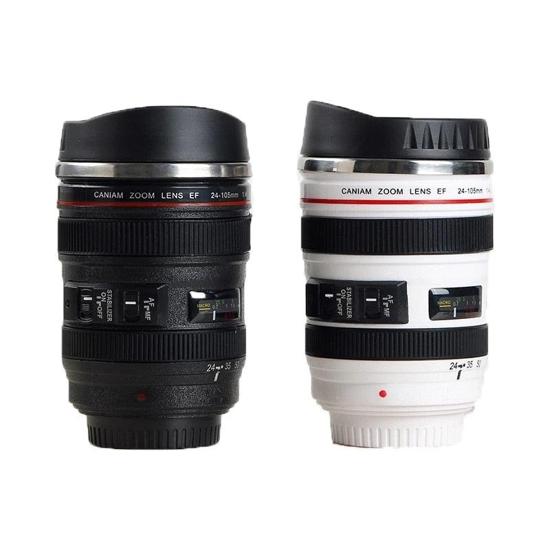 Stainless Steel Camera EF24-105mm Coffee Cups - my LUX style