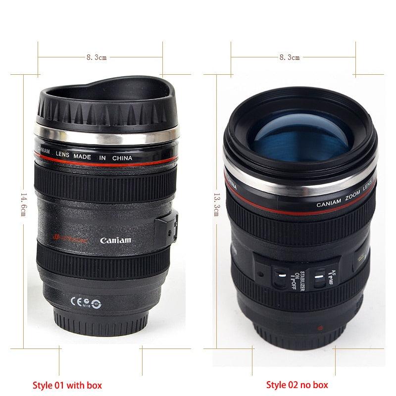 Stainless Steel Camera EF24-105mm Coffee Cups - my LUX style