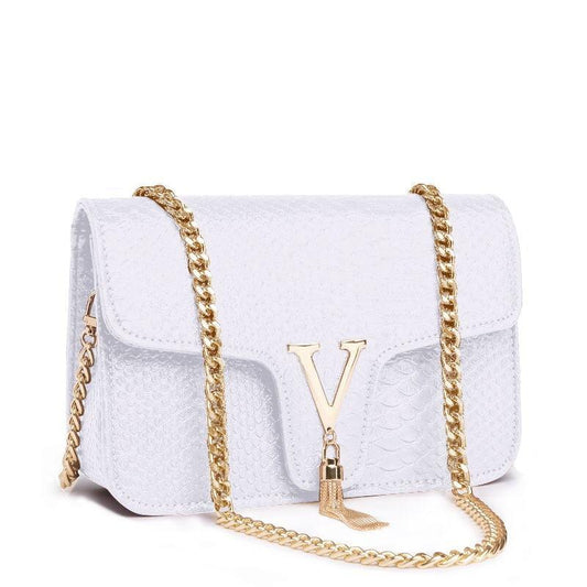 White Single-Shoulder Bag - my LUX style